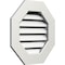 Ekena Millwork Octagonal Gable Vent Functional, PVC Gable Vent w/ 1" x 4" Flat Trim Frame, 32"W x 32"H GVPOC32X3201FUN - alternate 3